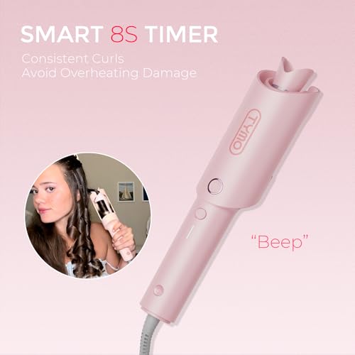 TYMO CURLPRO Automatic Curling Iron - 1 Inch Rotating Wand