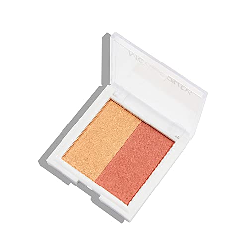 MCoBeauty Highlight & Blush Duo - Two-Toned Powder, 0.35 oz