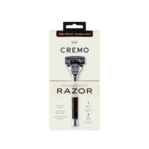 Cremo Astonishingly Superior Tortoise Shell (Horn) Razor Kit (Packaging May Vary)