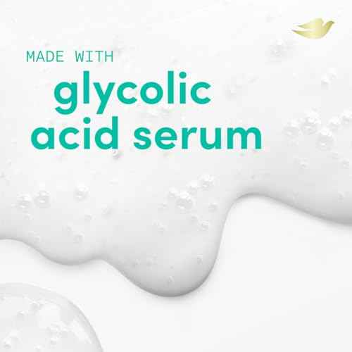 Dove Glycolic Serum Body Wash For Skin Renewal & Odor Control 14.2 oz