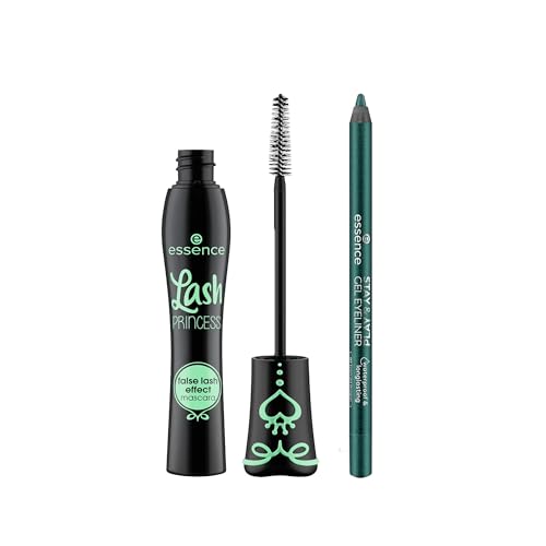 Essence Lash Princess Mascara & Emerald Dragon Eyeliner Bundle