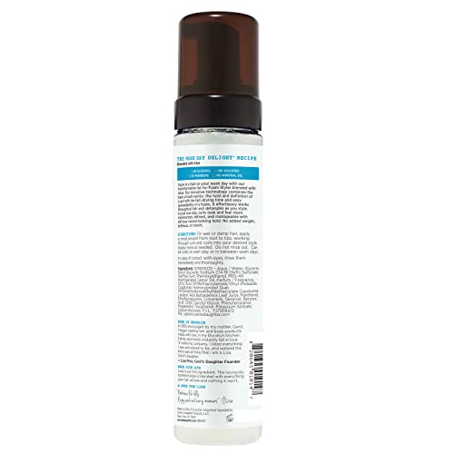 Carol's Daughter Mousse Styler - Wash Day Delight Hair Gel to Foam for Curls, Aloe, Natural Hold 8.5 fl oz