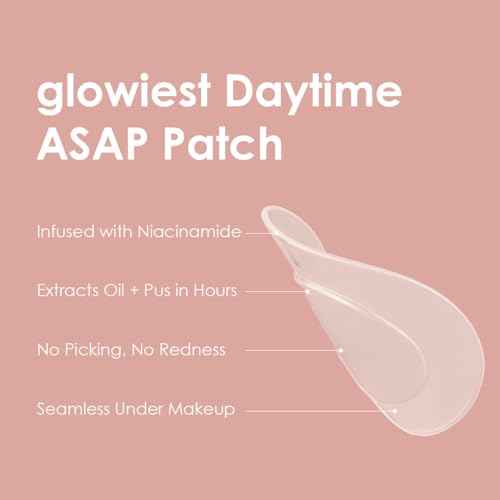 glowiest ASAP Active Spot Alleviating Patch 39 Patches [Daytime] 10mm (1 * 15ea) & 12mm (2 * 12ea) | Premium Hydrocolloid Dressing | Simple & Easy Active Treatment