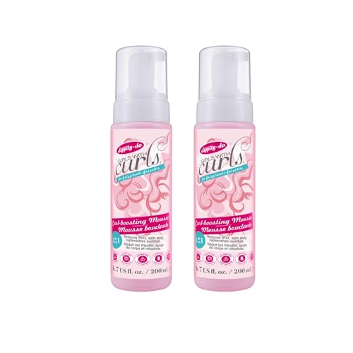 Dippity-Do Girls With Curls De-Frizz Curl Boosting Mousse Duo (2 Pack)