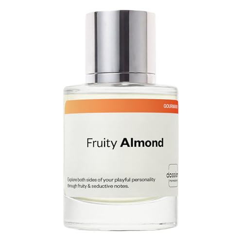 Dossier Fruity Almond Women EDP 1.7 Fl Oz - Inspired by Good Girl, Long-Lasting, Vegan, Gift Box