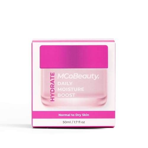 MCoBeauty - Hydrate Daily Moisture Boost - Gel-Cream Face Moisturizer with Hyaluronic Acid & Niacinamide for Radiant, Hydrated Skin - Vegan, Cruelty Free Skin Care