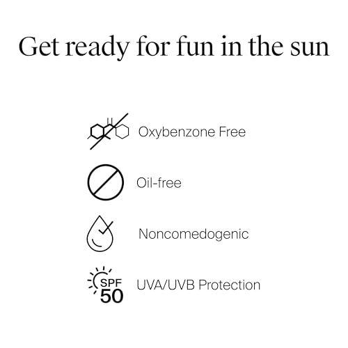 Neutrogena Hydro Boost Water Gel Sunscreen SPF 50, Oil?Free Hydrating & Water?Resistant Face & Body Sunscreen Lotion, Non?Greasy, Broad Spectrum, Lightweight Moisturizer, 3 fl oz, Pack of 3