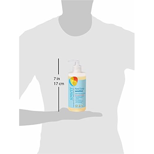 Sonett Organic Hand Soap Sensitive Liquid Body Care Suitable For Hands, Face And Body (1 Count) Certified Organically Grown