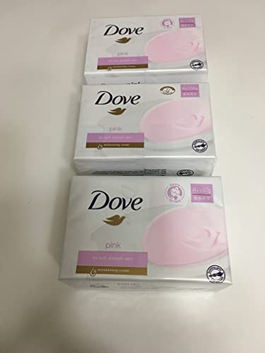 Dove Beauty Bar Pink Soap 4.75 Oz / 135 Gr (Pack of 12 Bars)