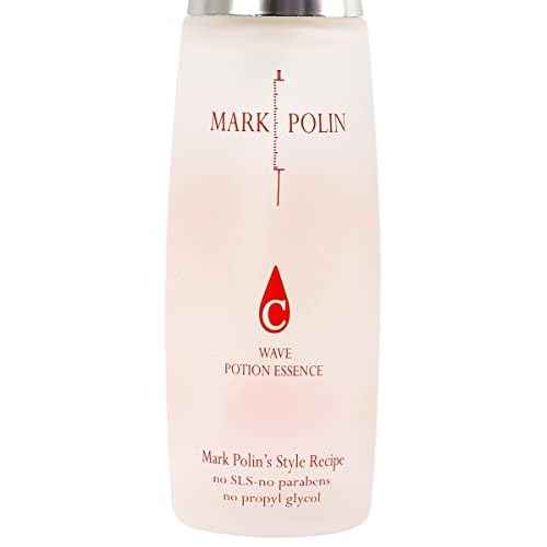 MARK POLIN - Anti-Frizz Hair Serum with Moroccan Oil - Leave-in Conditioner for Permed, Color-Damaged, and Frizzy Hair