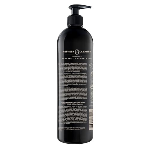 CHI Pour Homme 3-in-1 Men's Wash – Hair, Face & Body