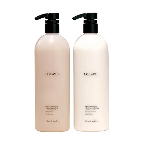 LolaVie Peptide Plumping Volume Shampoo & Conditioner Set