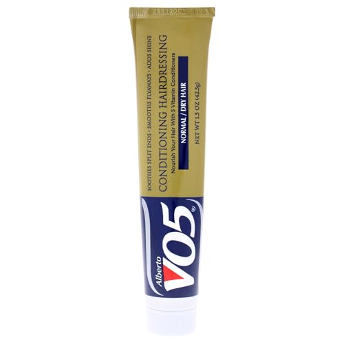 Alberto VO5 Conditioning Hairdressing for Normal/Dry Hair ? Smooths Flyaways, Adds Shine, Controls Split Ends, 1.5 oz (Pack of 6)