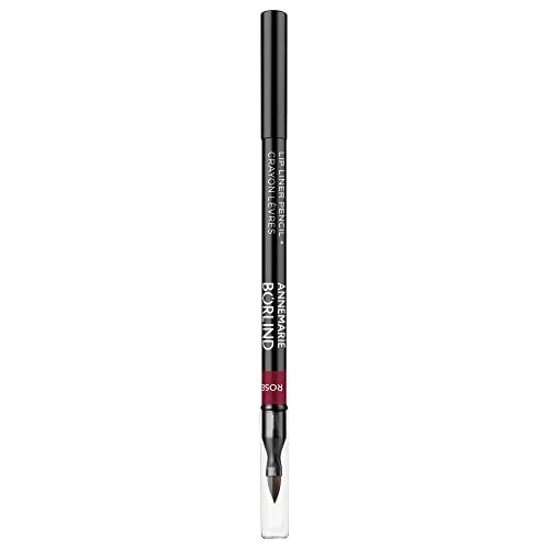 ANNEMARIE B?RLIND Natural Lip Liner Pencil Rosewood (.03 fl oz) - Smooth and easy to blend for precise application, Vegan