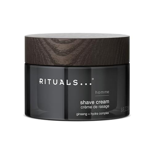 Rituals Homme Shave Cream Ginseng + Hydra Complex -250ml/8.5oz