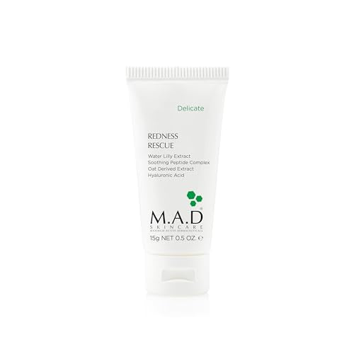 M.A.D Skincare Discover Delicate Care Set ? Complete Sensitive Skin Regimen with Gentle Cleansing Gel, Redness Rescue, Daily Moisturizer & Calming Gel Mask ? Hydrates & Soothes Irritated Skin