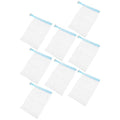 8Pcs Facial Cleansing Foaming Net Bags with Drawstring & Buckle