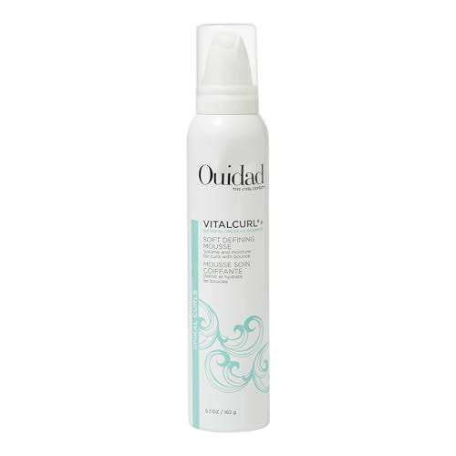 Ouidad VitalCurl+ Curl Defining Mousse - Lightweight Volumizing Hair Foam