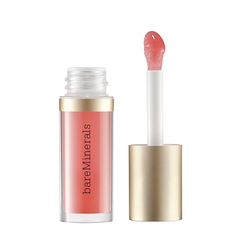 bareMinerals Nourishing Lip Oil Charm - Hydrating Tinted Lip Gloss, 3.8ml