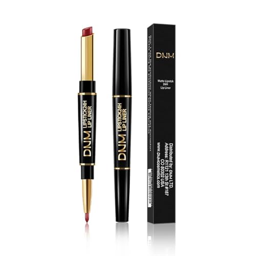 3-Piece 2-in-1 Lip Liner & Lipstick Set – Matte 24HR Wear