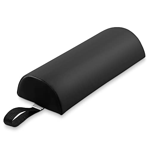 Saloniture Half Round Massage Table Bolster Pillow - 13 x 6 x 3 Inch