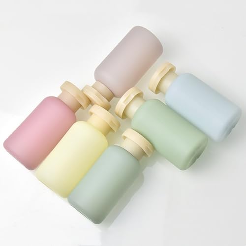 Leak Proof Travel Shampoo Bottles - 3.4oz Reusable Containers (4Pcs)