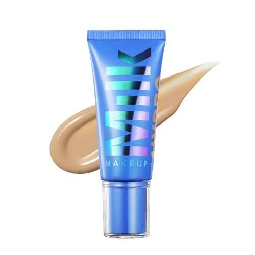 Milk Makeup Hydro Grip Hydrating Gel Skin Tint with Hyaluronic Acid ? Buildable Light Coverage for Up to 12 Hours w/Dewy Finish ? Non-Comedogenic