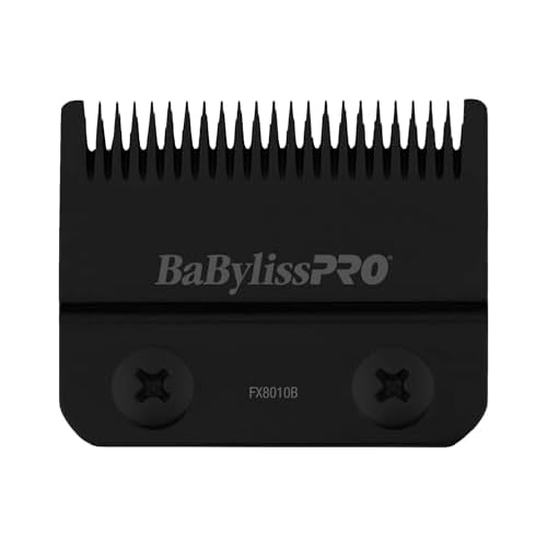 BaBylissPRO Barberology Replacement Black Graphite Replacement Fade Blade for Hair Clippers (FX8010B)