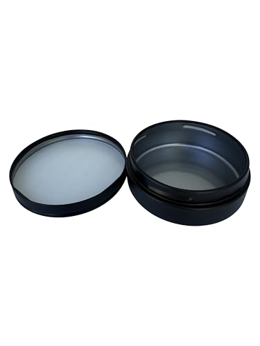 3 Pack Metal Tin Containers 2.5x1 Inch with Twist Lids