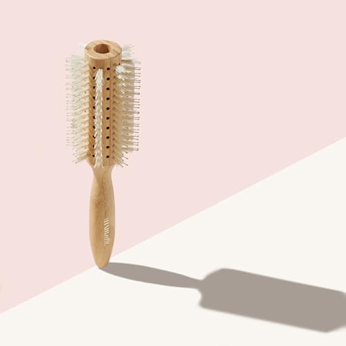 Boar Bristle Round Brush for Blowdry & Shine