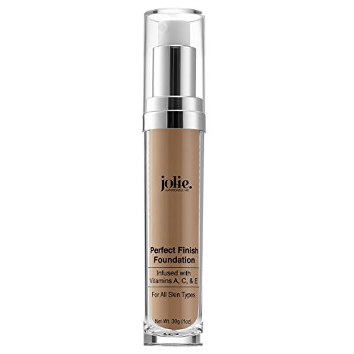 Jolie Perfect Finish Liquid Foundation Makeup SPF 15 Oil Free (MW3)