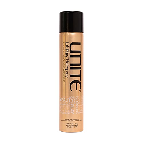 UNITE Hair Lé:Play Flexible Hold Hairspray - 10 Oz, Strong Styling