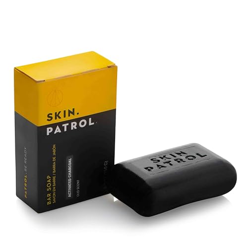 Bump Patrol Skin Patrol Activated Charcoal Soap Bar - Sulfate-Free, Paraben-Free, 5.2 Ounce / 150g - Pack of 1