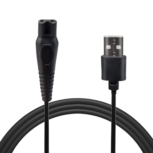 Charger Cord Compatible with Brightup/Ufree/VIKICON Beard Trimmer All-in-one Multifunctional Grooming kit Hair Clippers USB Charging Cable