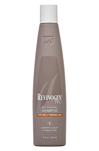 Revivogen Pro Bio-Cleansing Shampoo for Thinning Hair, DHT Blocker Shampoo, Hair Loss Shampoo, Shampoo Thinning Hair, Routine Shampoo for Women/Men Hair Loss, Hair Shampoo, 8oz