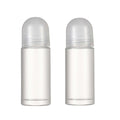 50ml Roll-On Deodorant Bottles (2 Pack) - Essential Oil Perfume Roller