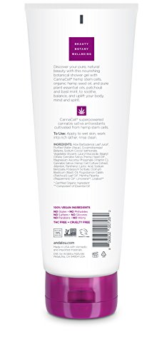 Andalou Naturals CannaCell Shower Gel, Ritual, 8 Fl Oz