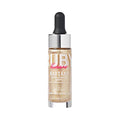Ruby Kisses Radiant Drops, Shimmer Liquid Highlighter Makeup, Smooth Illuminator for Face Body, Natural Glow Dewiness Glitter for Skin (Champange)