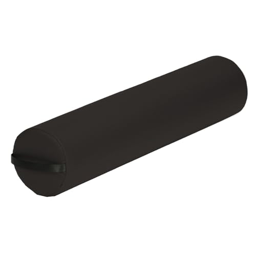 EarthLite Full Round Massage Bolster Pillow with Strap Handle - PU Upholstery