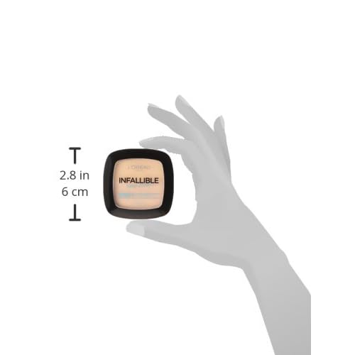 L'Or?al Paris Infallible Pro Glow Pressed Powder, Natural Beige, 0.31 oz.