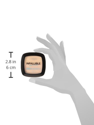 L'Oréal Paris Infallible Pro Glow Pressed Powder, Natural Beige, 0.31 oz.