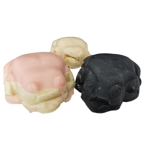 WFG Waterfall Glen Soap Company Franken Frogs Vegan Soap Bars, Box of 3, Assorted Designs