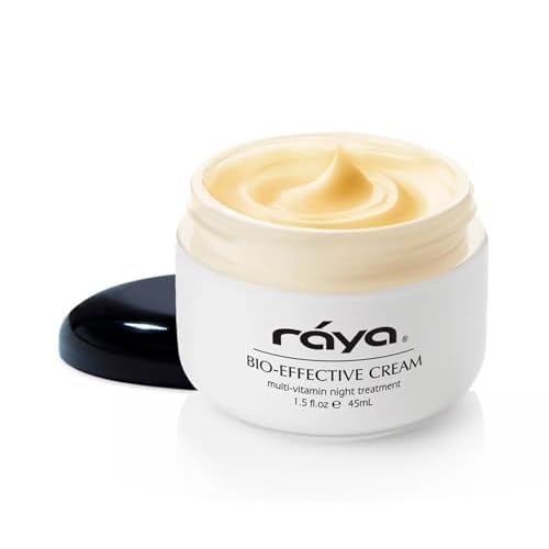 Raya SPA Bio-Effective Night Cream | Deep Recovery Anti-Aging Facial Moisturizer | Firming & Wrinkle Repair | Overnight Face Care for Tone Reviving & Beauty Sleep | Non-Oily Renewing Cream