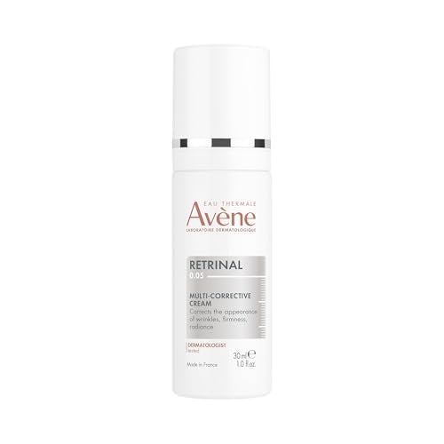 Av?ne Retrinal Intensive Multi-Corrective Cream, Retinal Face Cream Formulated with Retinaldehyde, Niacinamide & Hyaluronic Acid, Anti-aging Cream Visibly Reduces Wrinkles & Fine Lines, 1 Fl Oz