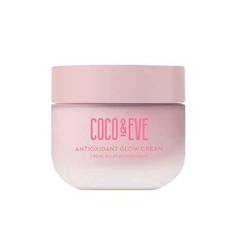 Coco & Eve Antioxidant Glow Cream. With Niacinamide, Hyaluronic Acid, & Ceramide to nourish, protect, repair & smoothen the skin. Suitable for sensitive skin (1.76 fl oz)