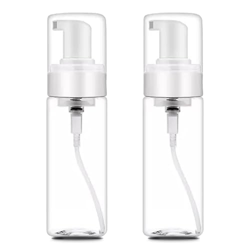 Foam Pump Bottle 7oz 2-Pack Foaming Soap Dispenser