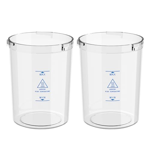 SalonDepot Water Jar for Facial Steamer Universal Plastic Water Cup 2 PCS