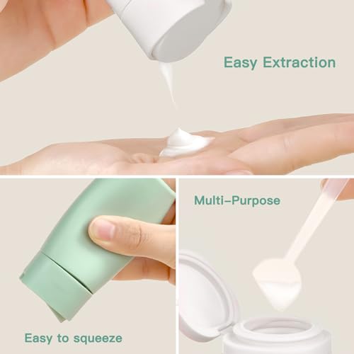 Travel Toiletries Bottles 5-Pack TSA Approved