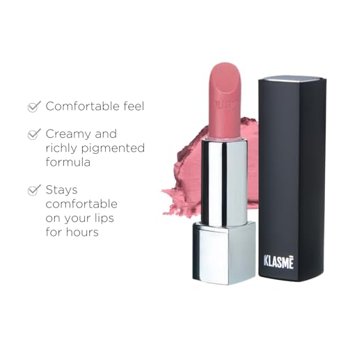 Klasme Matte Lipstick - Long-Lasting, Hydrating Velvet Finish