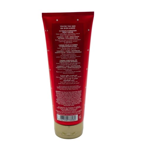 Bath & Body Works YOU¡¯RE THE ONE Ultimate Hydration Body Cream 2-piece Gift Set with a Blue Bow for Holidays ? 8 oz